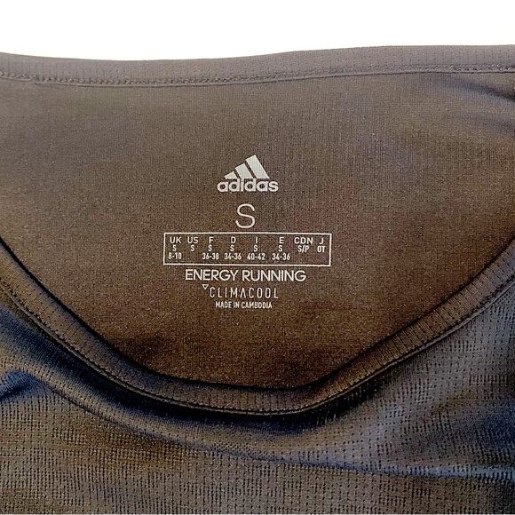 Adidas Energy Running Climacool, Long Sleeves, Small, Black, Reflective Strips - Picture 2 of 4